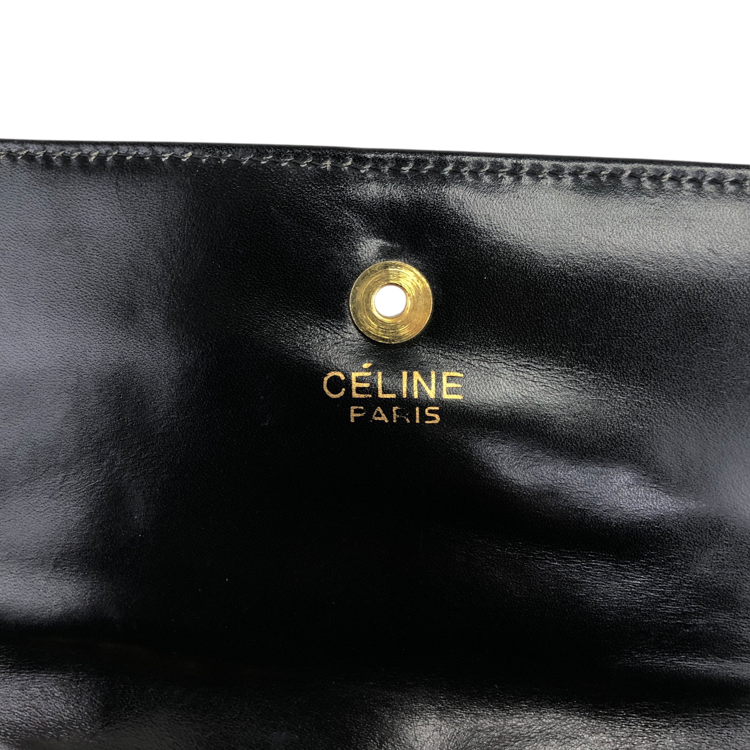 CELINE セリーヌ ショルダーバッグ ブラック ホースビット