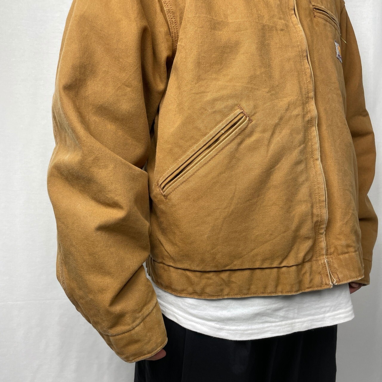 90年代 USA製 Carhartt カーハート ダック地 デトロイトジャケット 