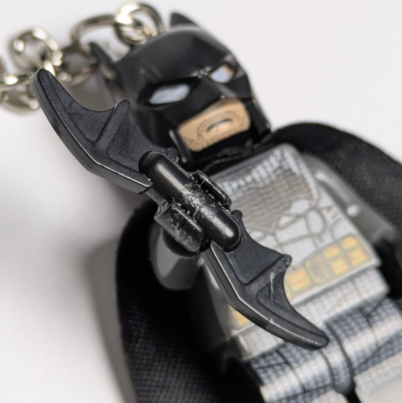 ☆ブロックフィギュアキーホルダー ☆ BATMAN / バットマン ver.3〚アメリカン雑貨 アメトイ〛