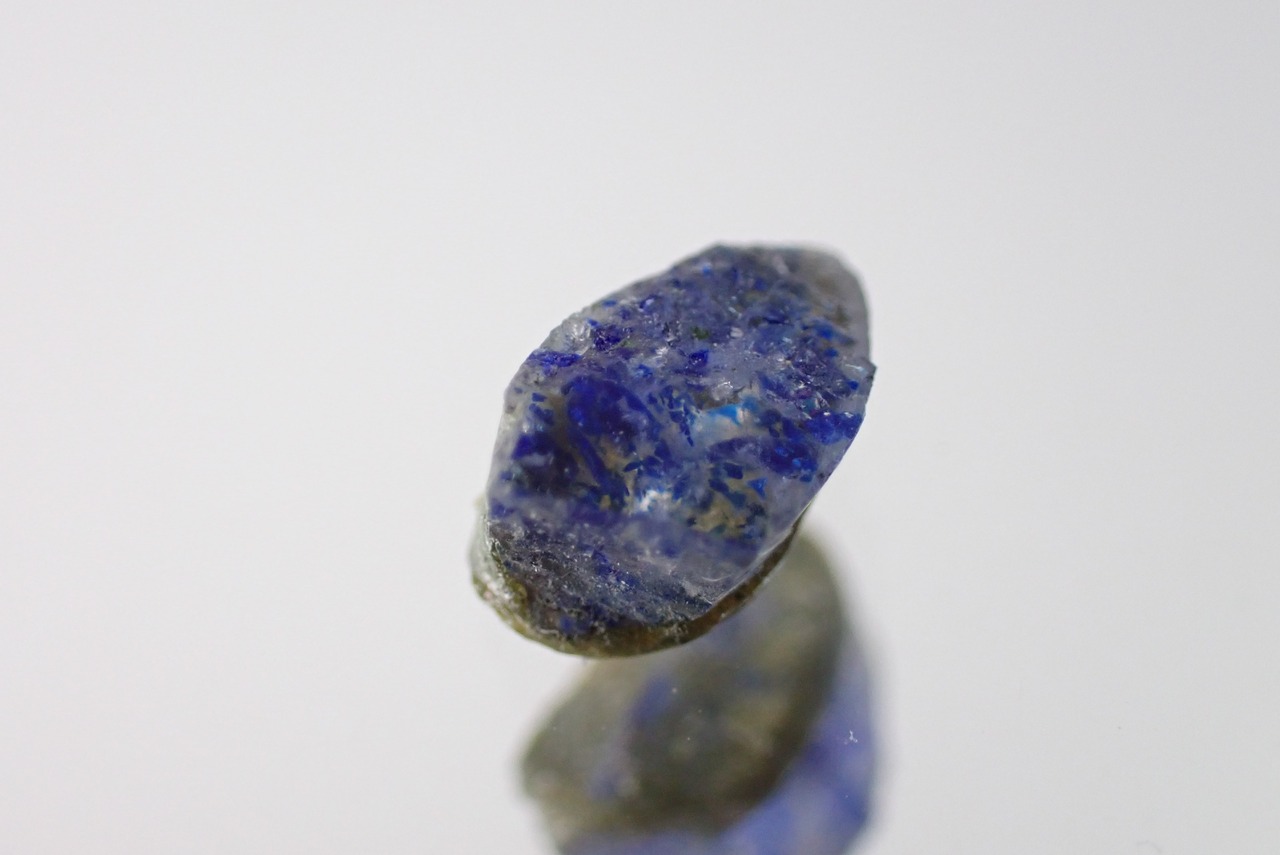 【原石セット】ラズライトインソーダライト　0.25ct/0.59ct　[C6‐665]