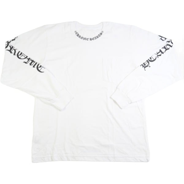 Size【S】 CHROME HEARTS クロム・ハーツ NECK LOGO LS POCKET TEE