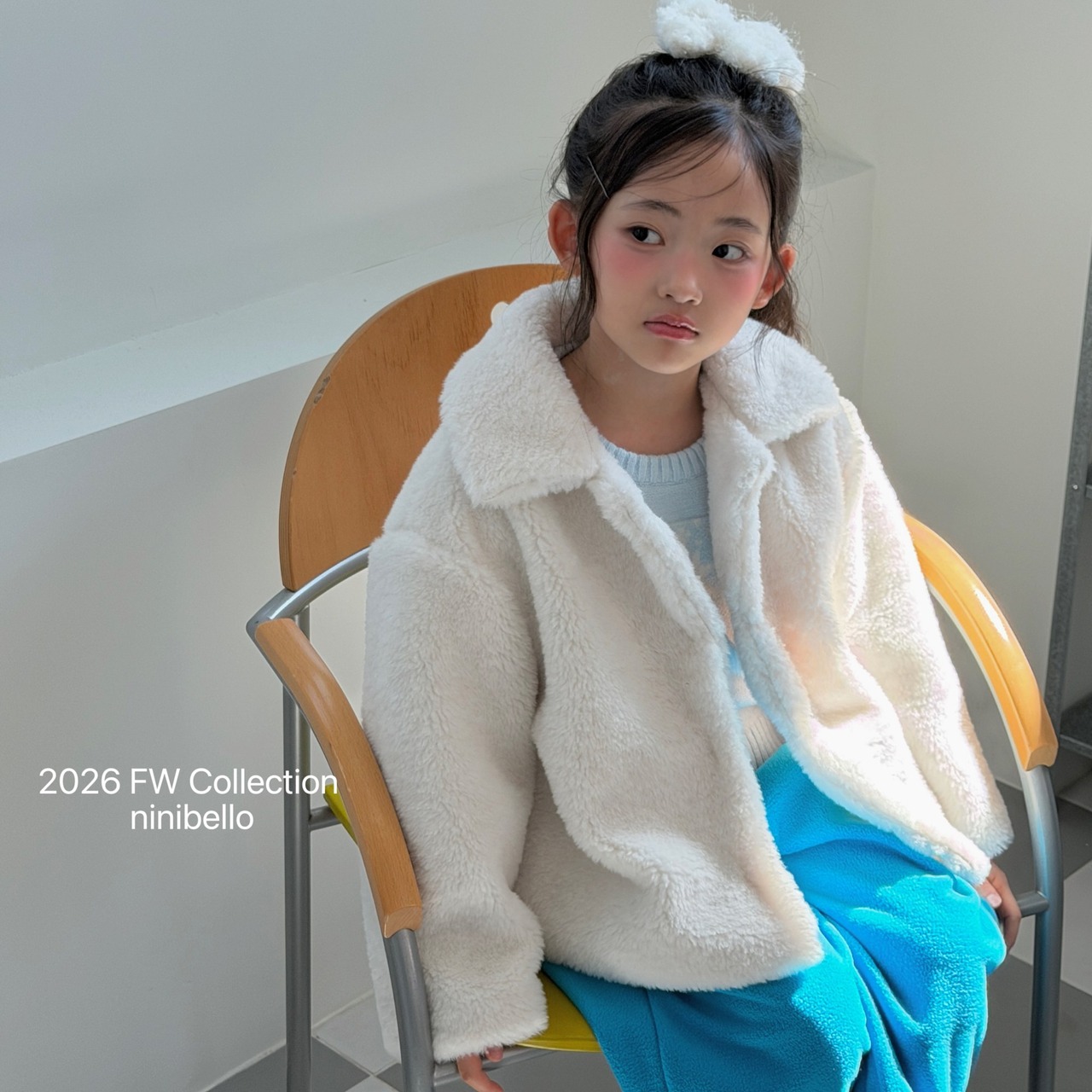 ニニベロ / ninibello / スノーベルヘアピン / 韓国子供服 / キッズ / 26winter〖取寄〗*FREE*
