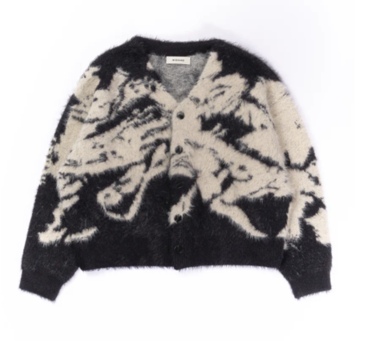 【25AW】WIZZARD ウィザード / JACQUARD CARDIGAN / カーディガン - 2