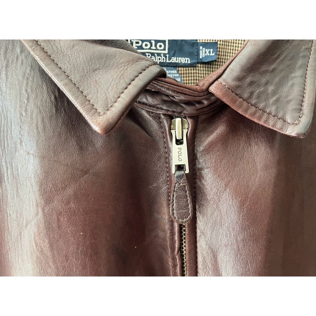 Ralph Lauren- 90's leather swing top | ROOT online