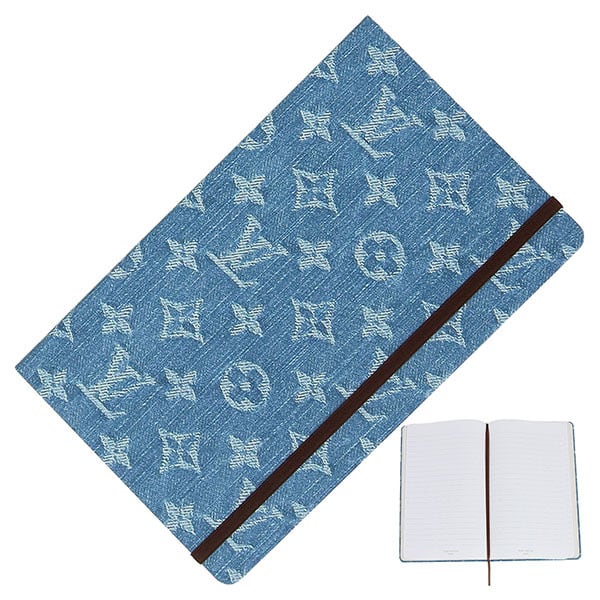 New LOUIS VUITTON ルイヴィトン ノートブックMM ジェーン デニム モノグラム GI1550 新品