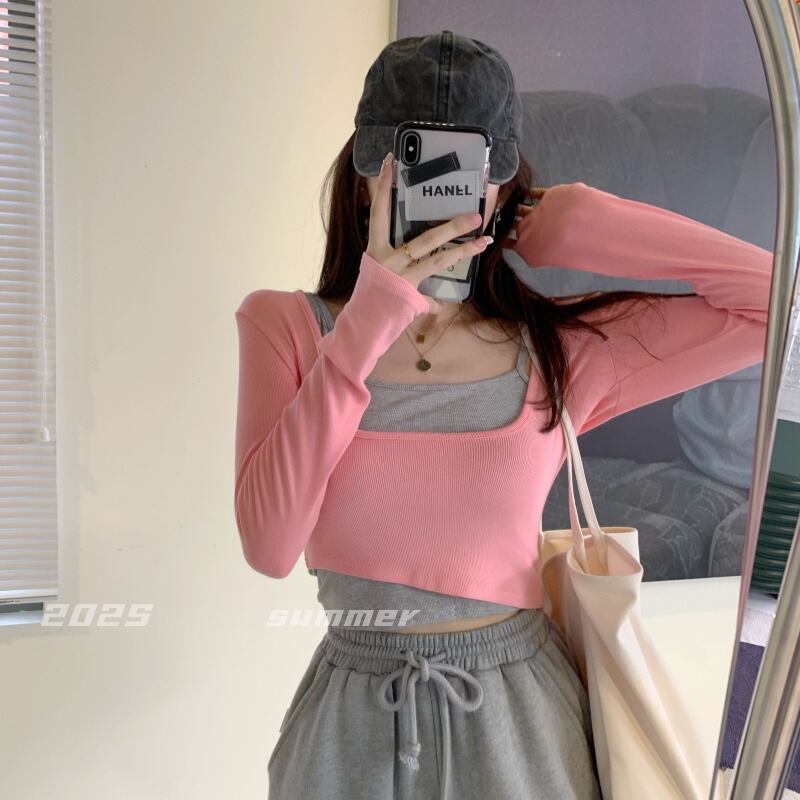 Tシャツ シャツ ショートサマー薄手トップス ロング 夏物 ブラックストロベリース50746460410