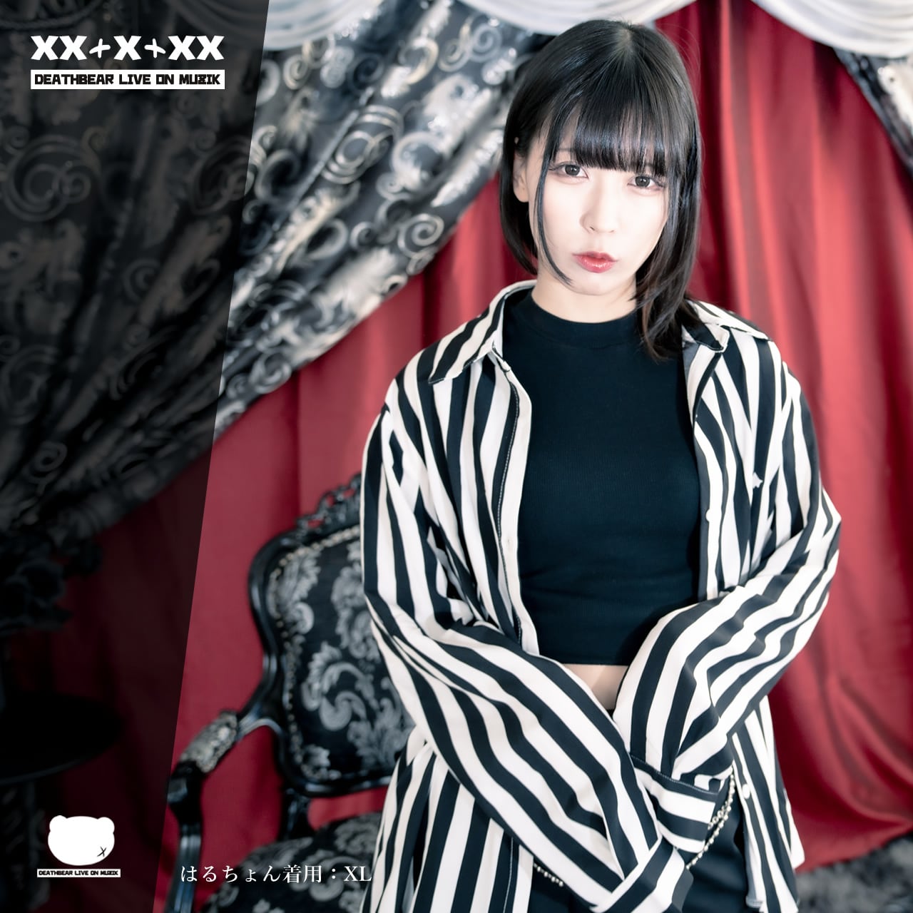 【EmbLogo STRIPE】 LongSleeve SHIRTS