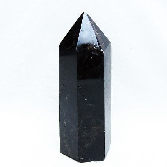 モリオン 黒水晶 六角柱 ポイント 一点物 152-4080