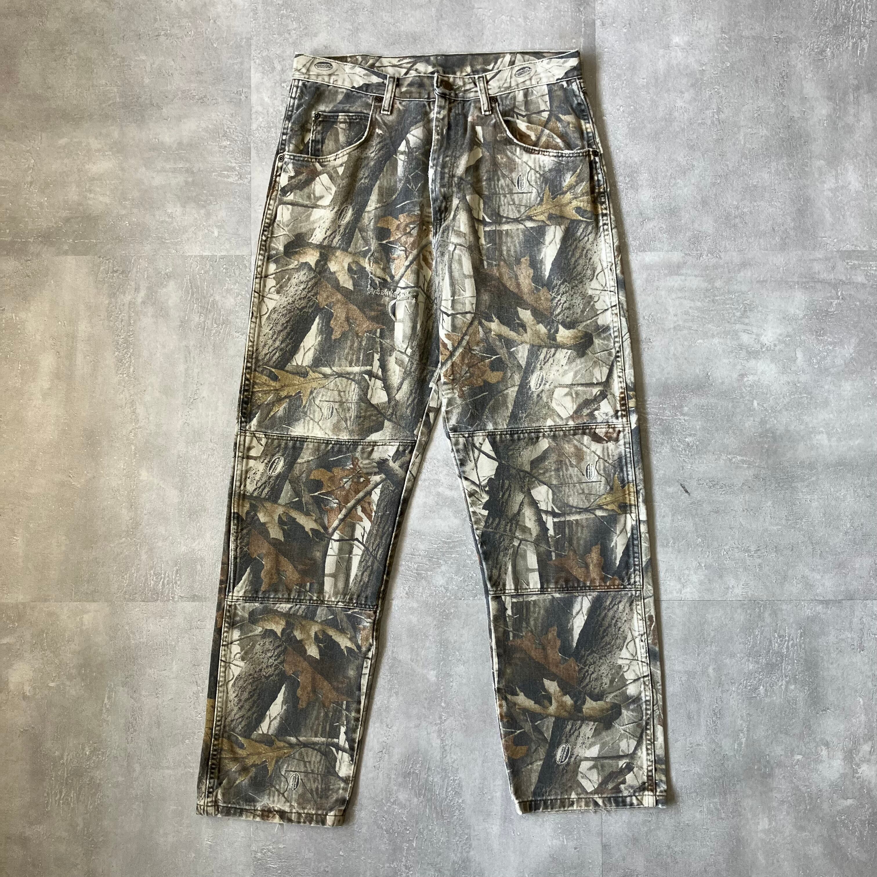 《実寸w32l31》Wrangler ラングラー リアルツリーパンツ ダブルニー No.3382