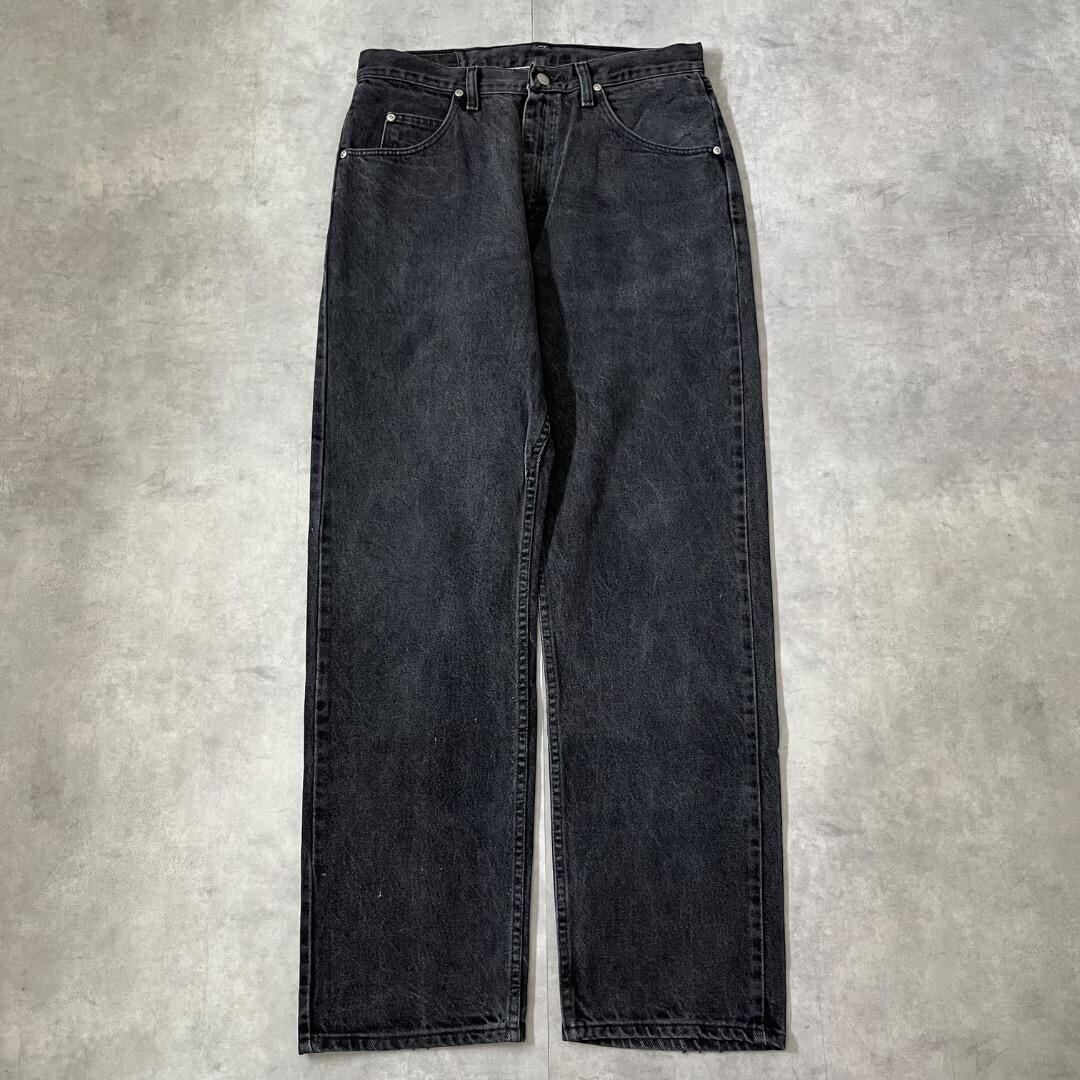 Wrangler ラングラー W32 ブラック デニム 古着 黒 16369