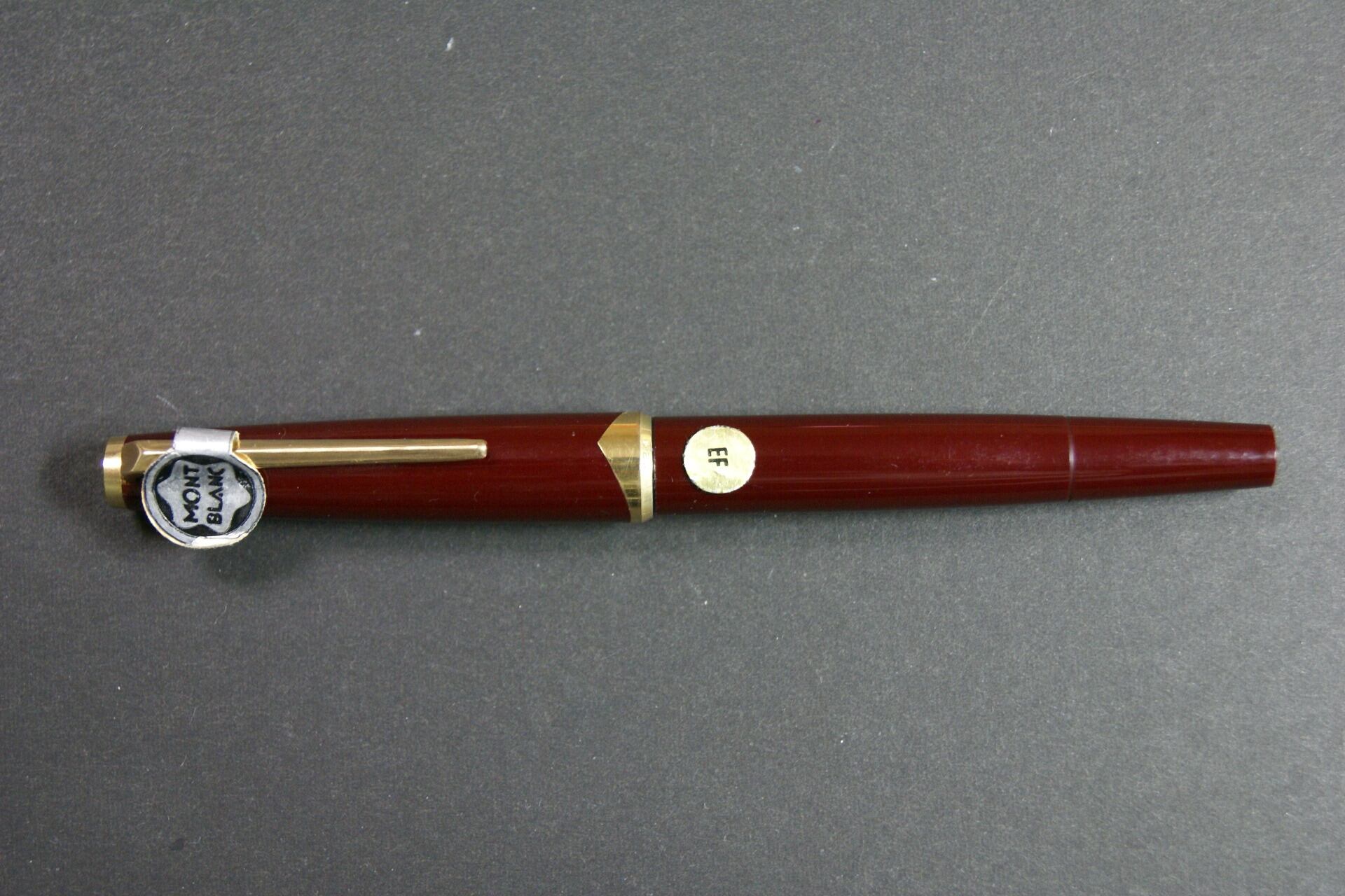 美品 1970年代◆モンブラン No.121 ペン先750（18K） F（細字） 美品 1970年代◇モンブラン No.121 ペン先750（18K） F（細字）