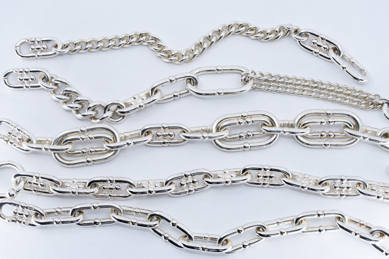 BN-110 BP chain link gurumetto Bracelet(Gurumetto Mix)
