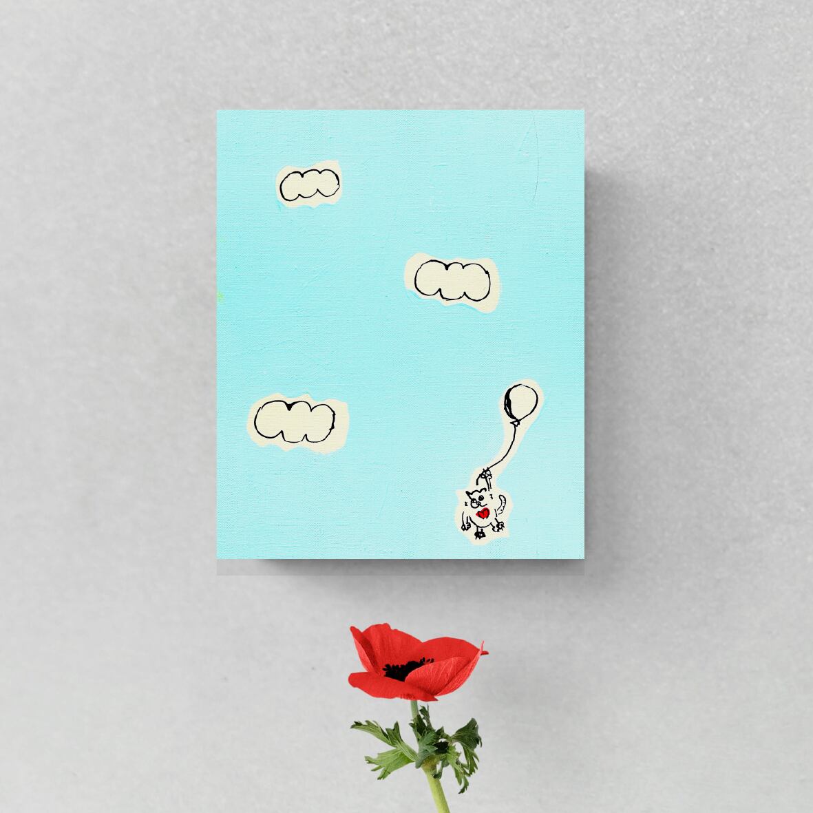 ■「MINNA AWESOME原画 11」縦24.2cm × 横33.3 cm (F4号)【送料込】