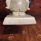 1970 ラス・ベリー ヴィンテージ メッセージドール R&W BERRIES “WORK HARD, BE FAITHFUL… YOU’LL GET YOUR JUST REWARD” Sillisculpt  D-671