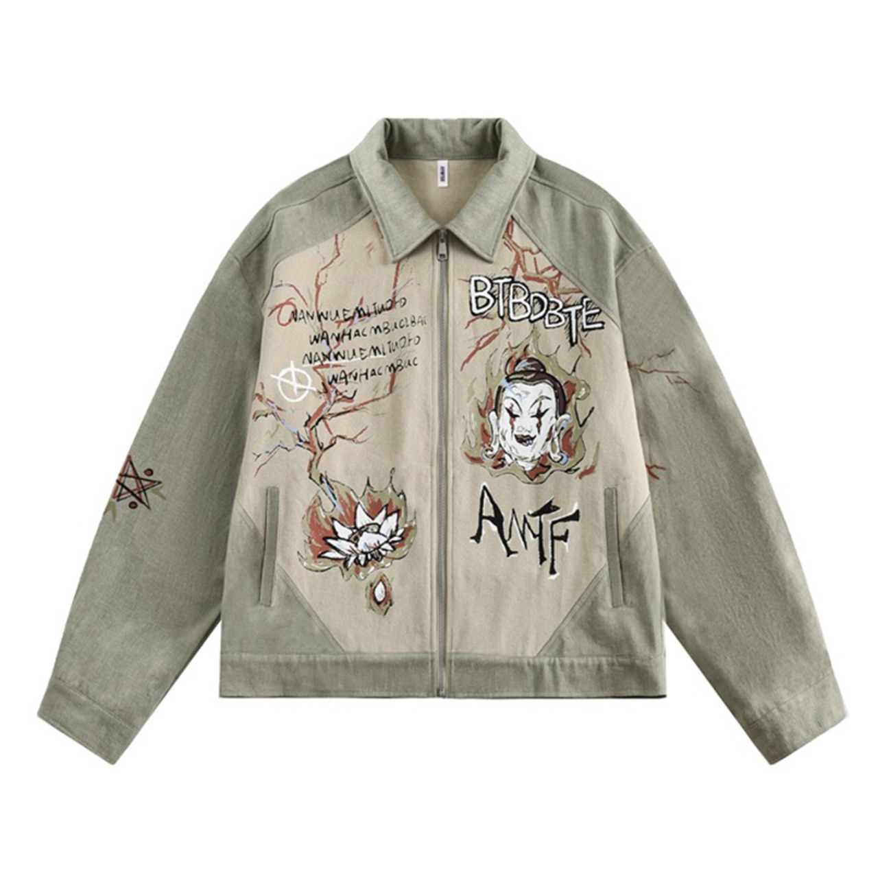 VINTAGE プリントジャケット T711