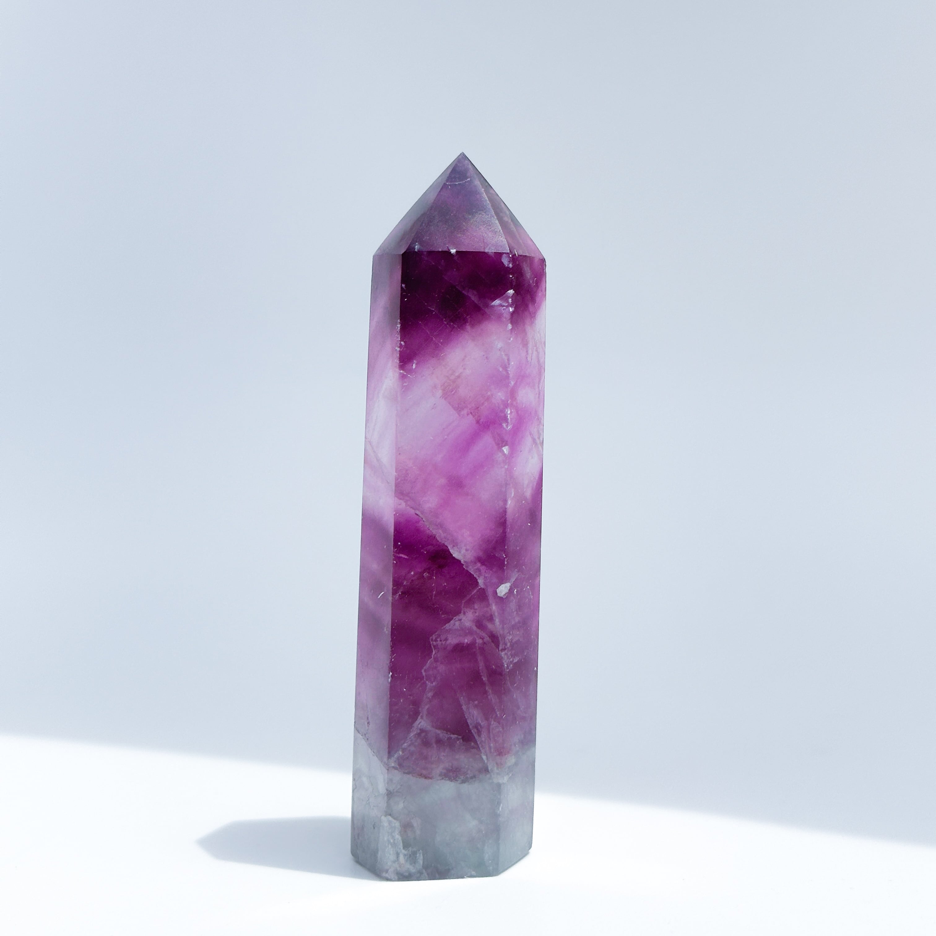 レインボーフローライト タワー22◇ Rainbow Fluorite ◇天然石・鉱物