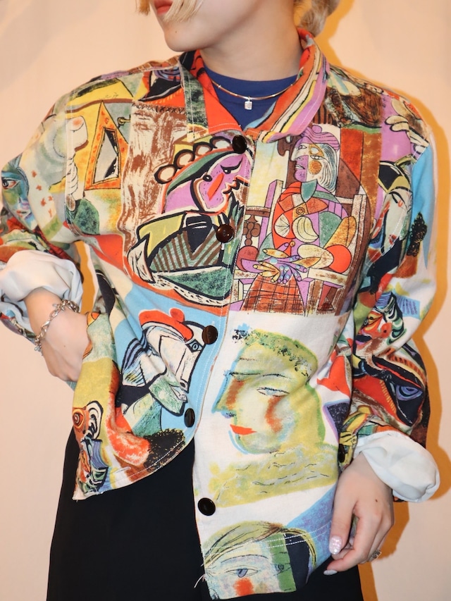 picasso art jacket 【5647】