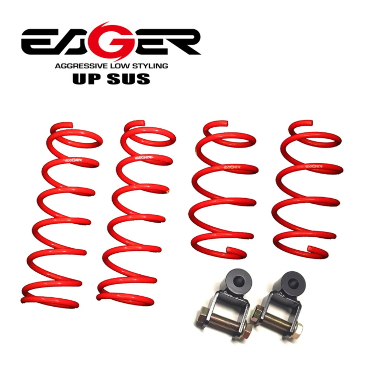 EAGER UP SUS】 アップサス+延長アダプターセット SUZUKI DA64V 