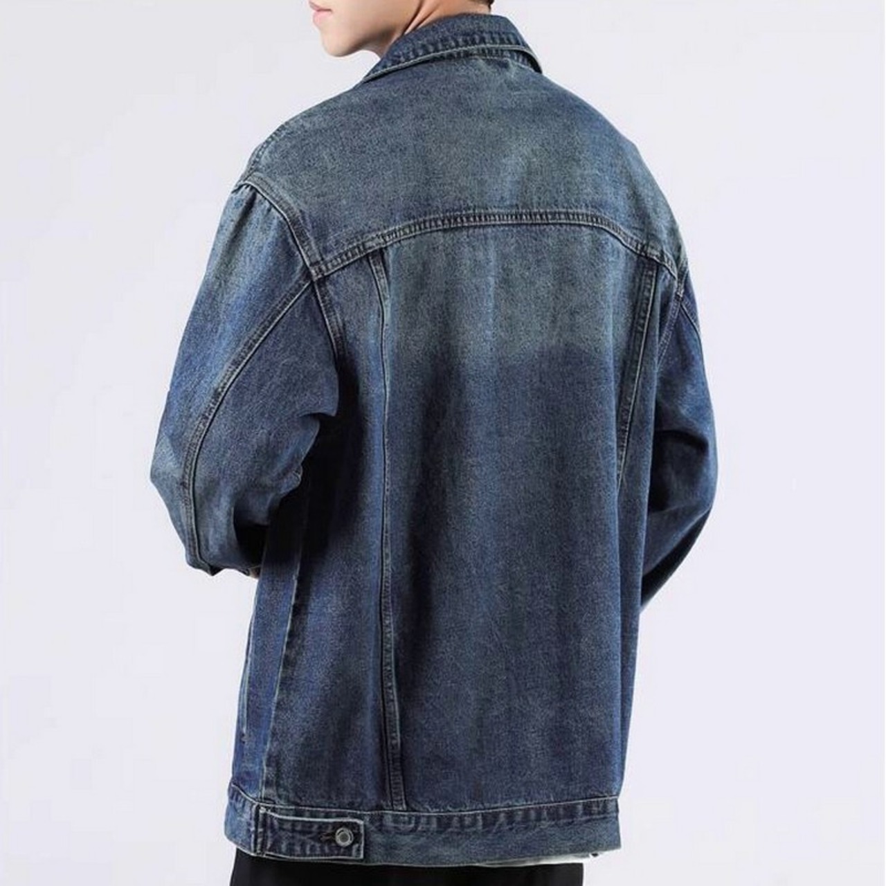 レトロウォッシュ デニムジャケット af0046