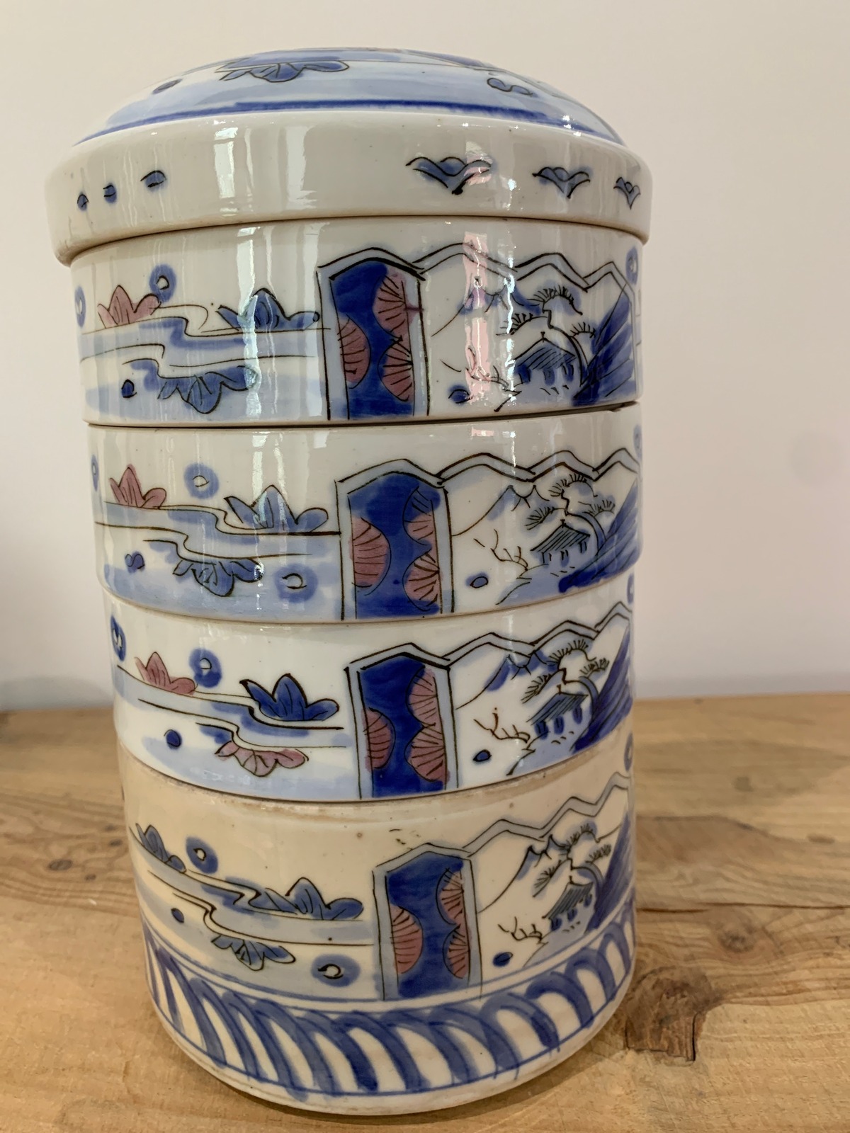 Antique Chinese food tracker 4段 | nur vintage apartment