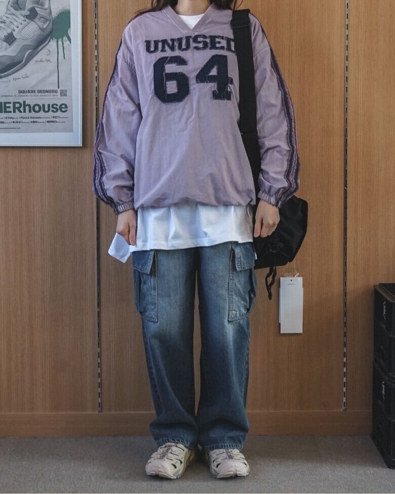 ☆BOYNEXTDOOR イハン 着用！！【FADE ROOM】USED PIGMENT V-NECK