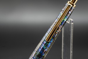 【海洋の宝石】 アバロンシェル ニュージーランド産 gold BP