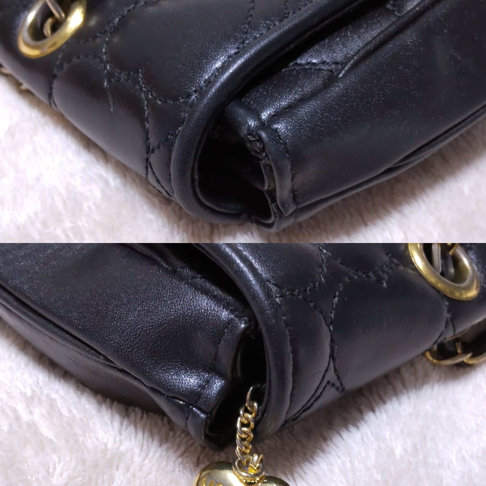 モスキーノ MOSCHINO ショルダーバッグ ハート キルティング モスキーノ MOSCHINO ショルダーバッグ ハート キルティング