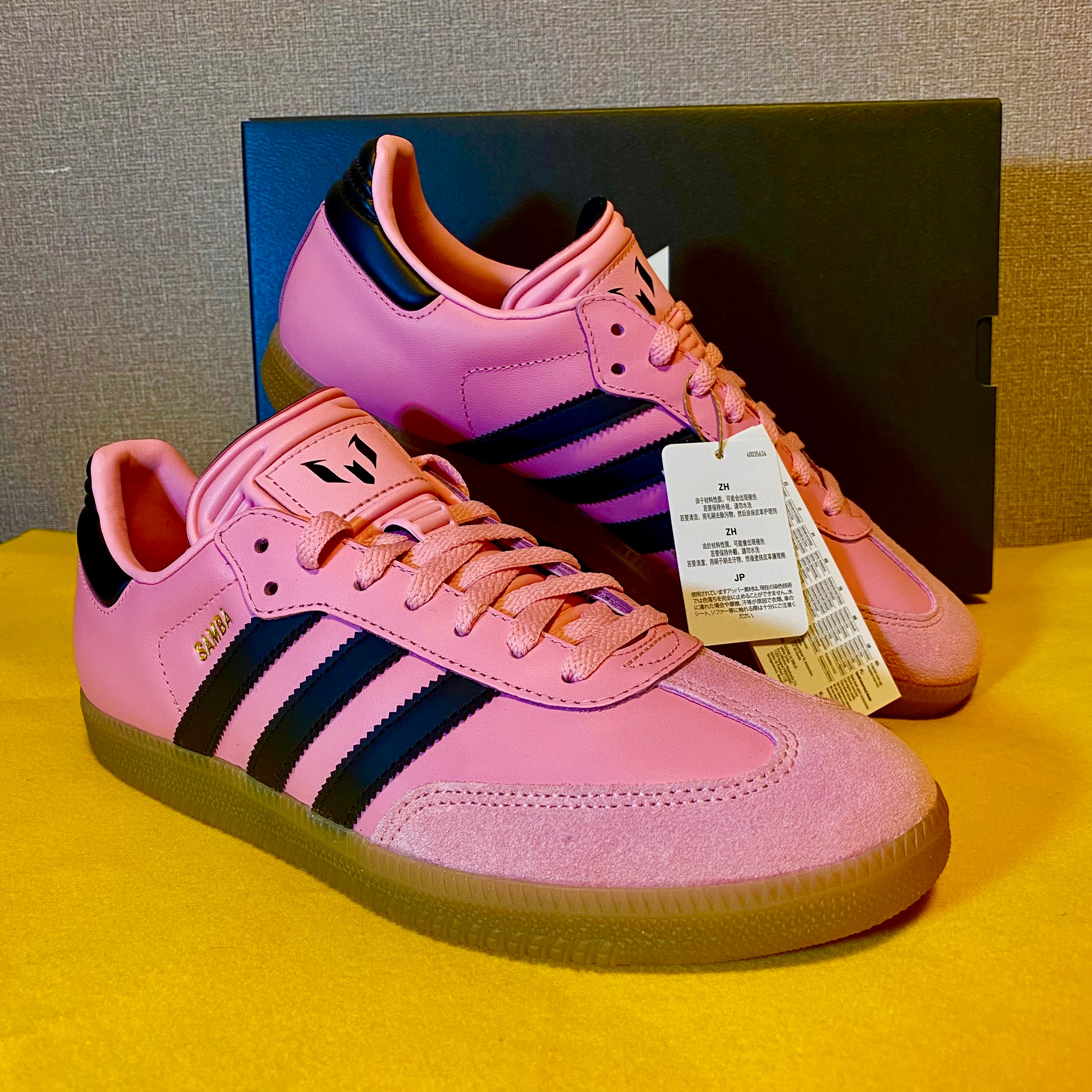 インテル・マイアミCF × アディダス オリジナルス サンバ 24cm