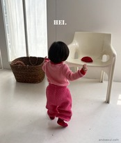 韓国子供服 / 26Autumn / 〖取寄〗Hei / ぽんぽんパンツ / キッズ服 / カラフル服 / 秋服 *XS~XL*