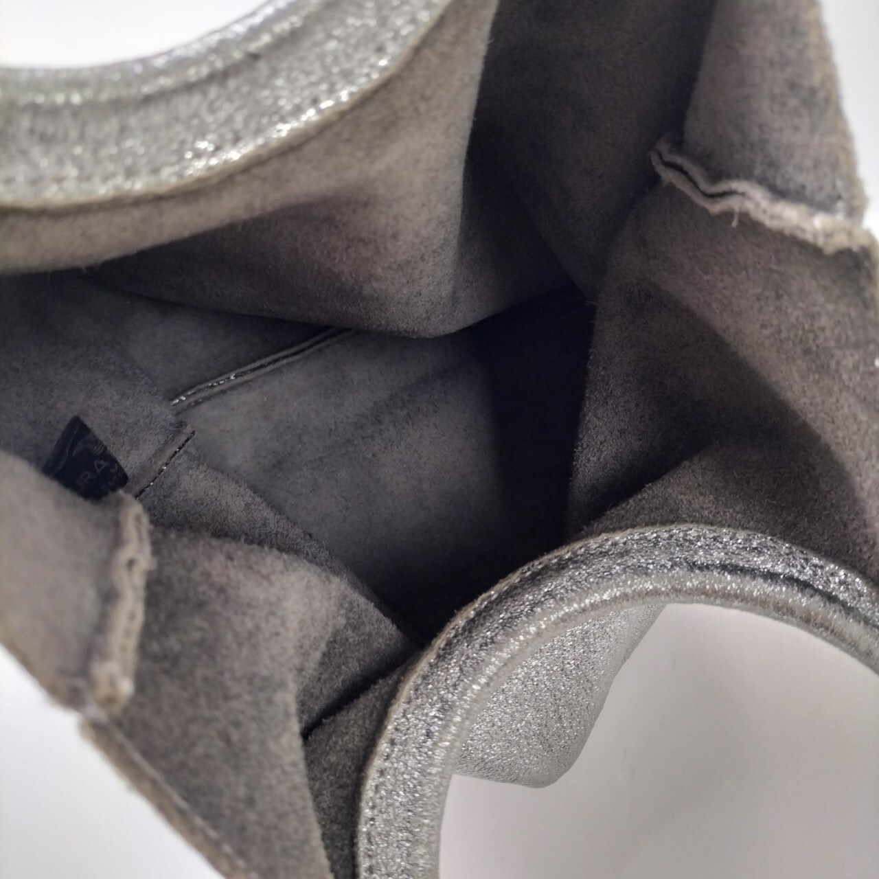 イタリア製 LAURA DIMAGGIO シルバーバッグ