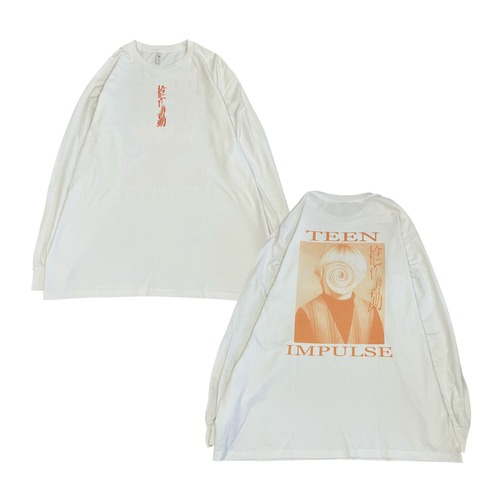 "TEEN IMPULSE"Long Sleeve-WHITE-