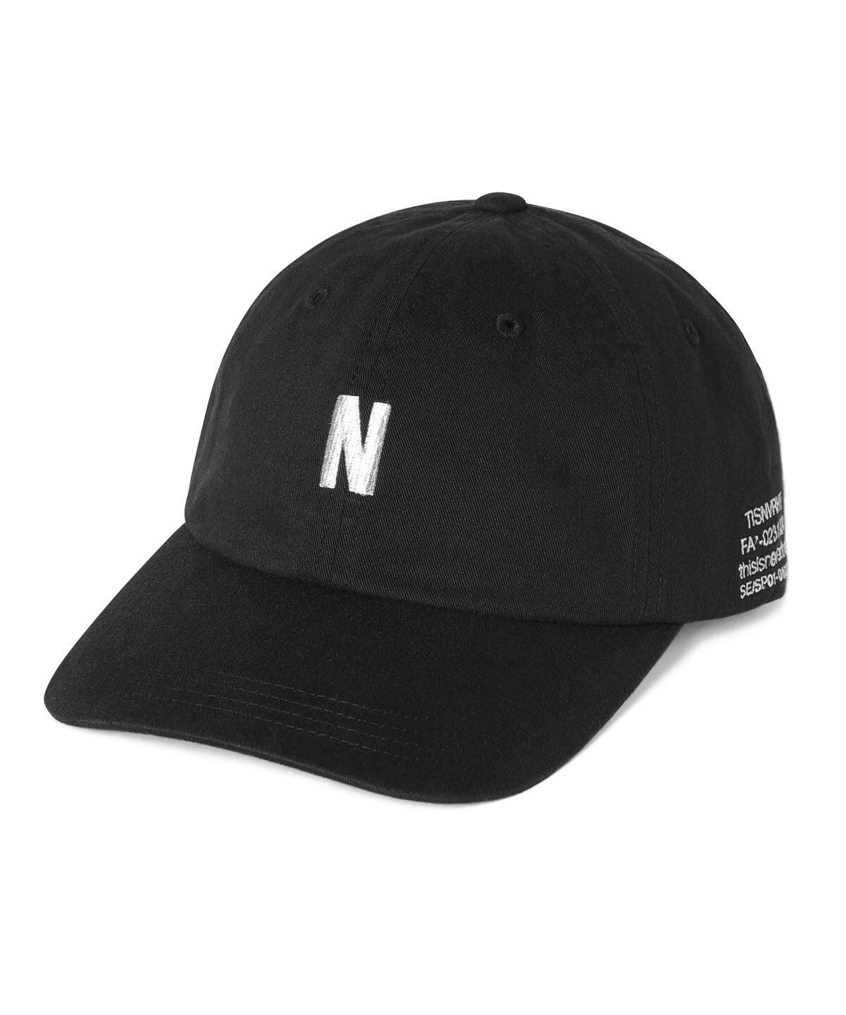 ☆キム ジウォン 着用！！【THISISNEVERTHAT】N-Logo Cap Black | もごつ