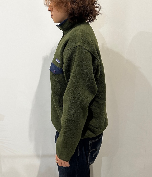 -Patagonia- Vintage 90-00s M Snap-T Fleece Pullover