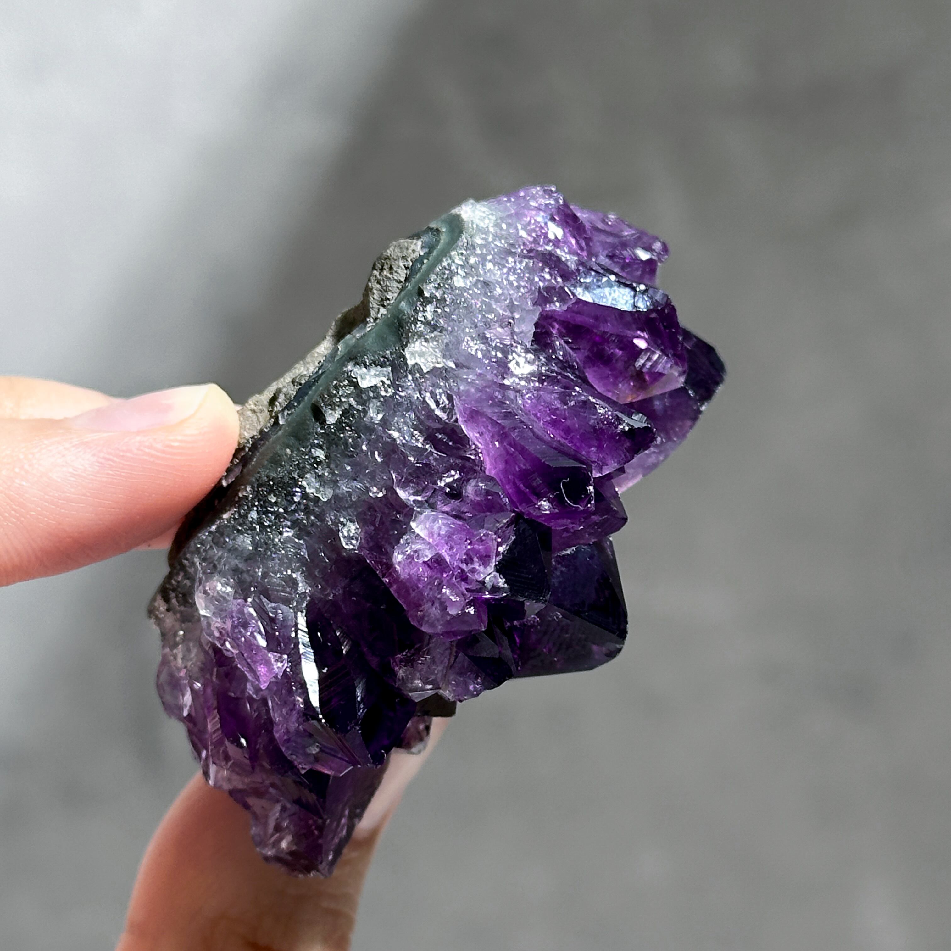 高品質】天使の指紋◎ウルグアイ産アメジスト 原石71◇ Amethyst