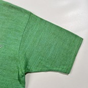 TRUSSARDI トラサルディ 刺繍入り 半袖 コットン ニット ポロシャツ サイズ L /メンズ/グリーン系/C-OS-441