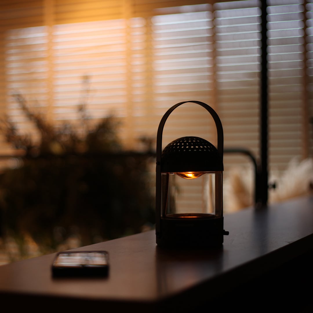 TRANSPARENT ランタン ライト スピーカー Light Speaker