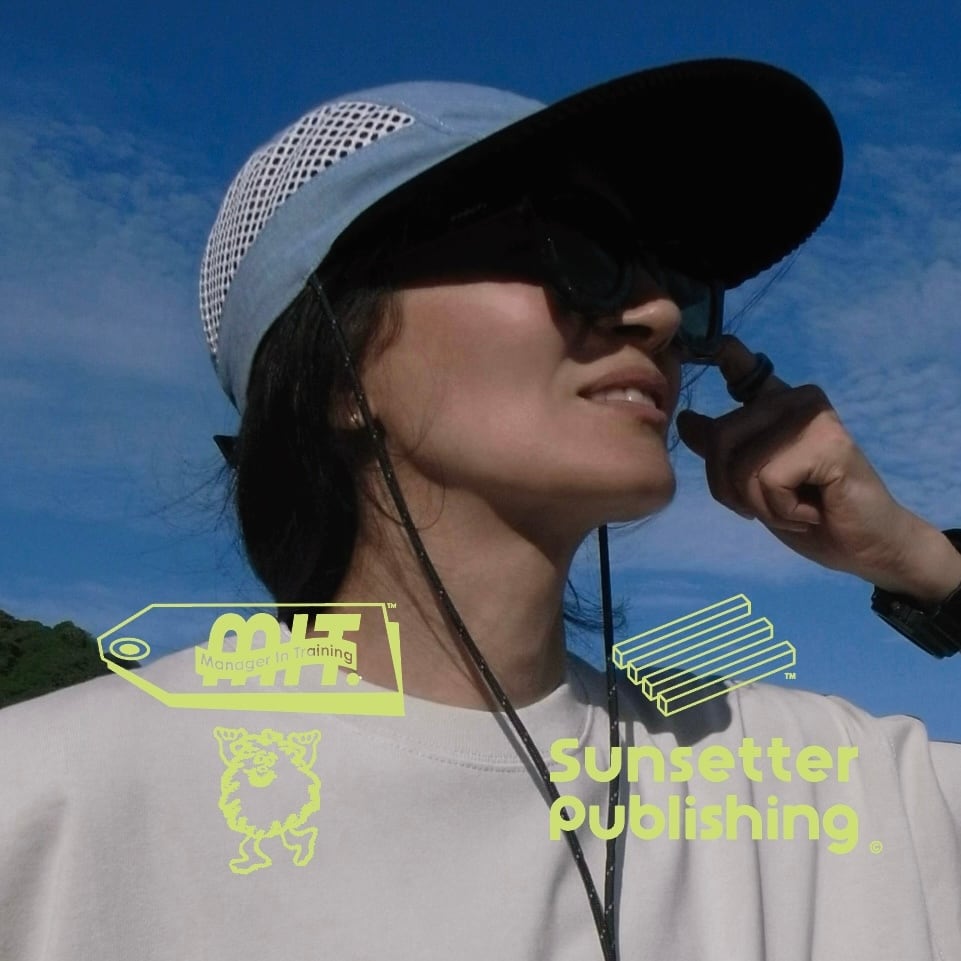 Manager in Training メッシュキャップ No.013 Manager In Training × Sunsetter Publishing / Long