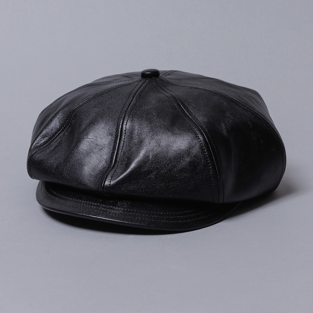 [SOLARIS&CO.]Horsehide Casquette "OLDBOY"