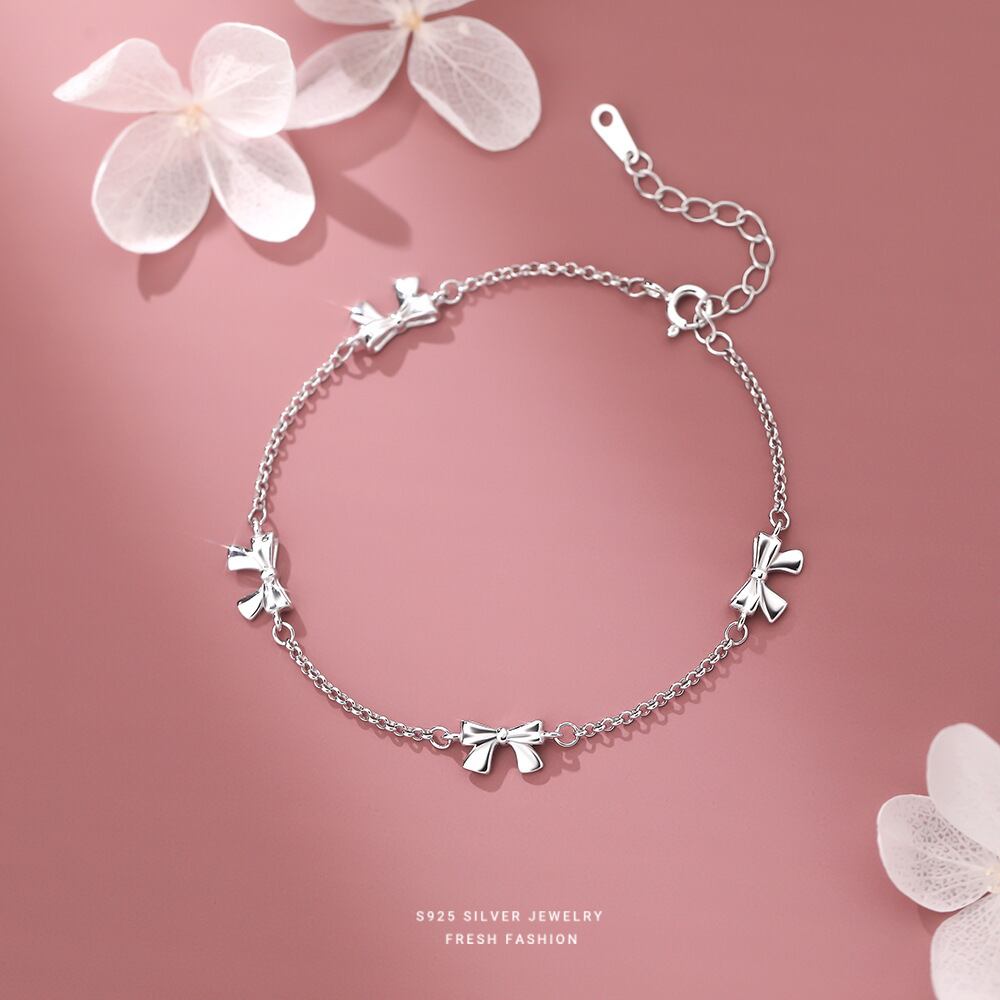 オリジナル リボン ブレスレット レディース アクセサリー ジュエリー
