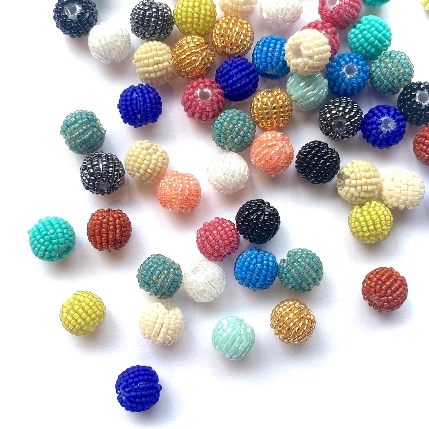 オンライン限定 Duaオリジナル ビーズボールss 10mm 全15色 Dua アクセサリーパーツショップ