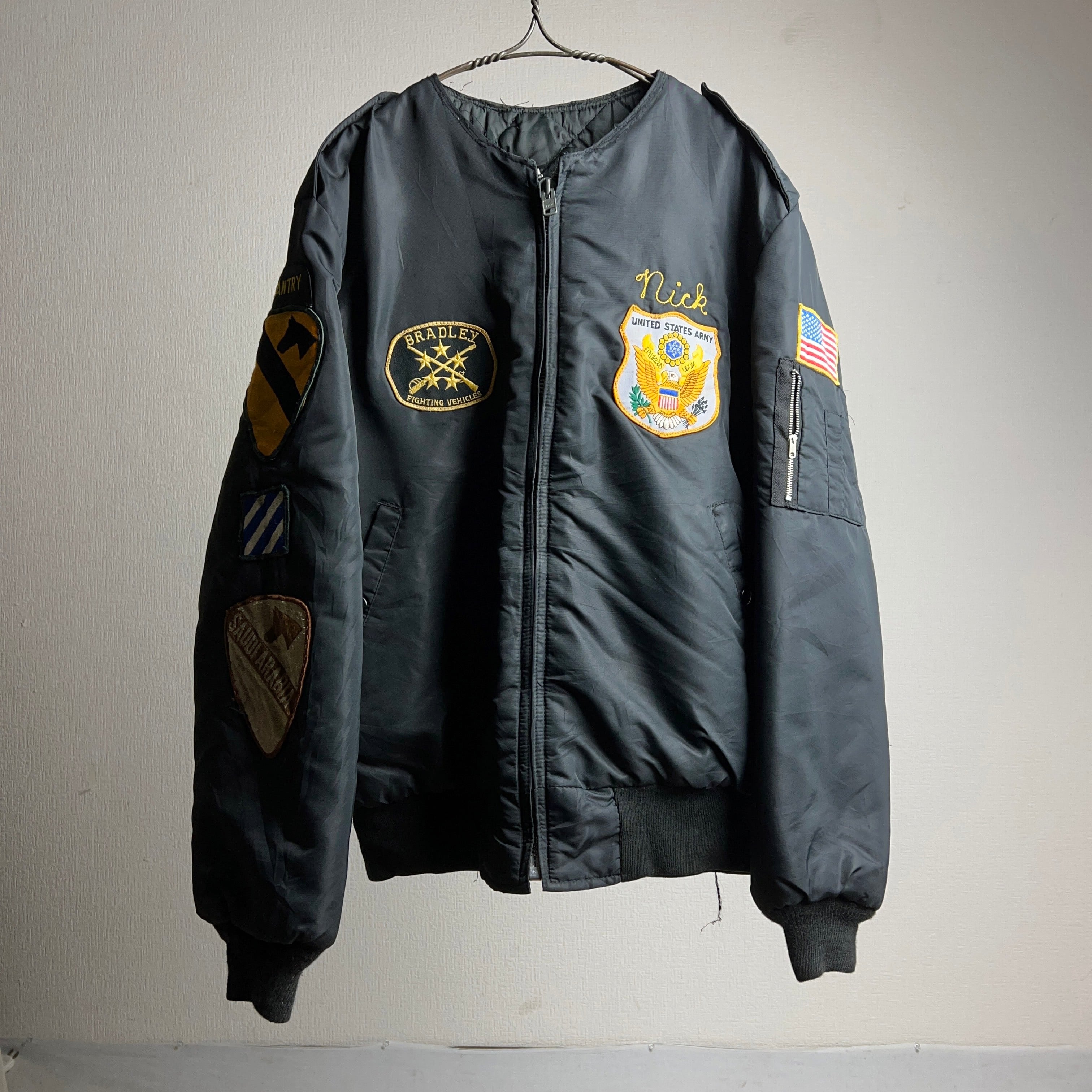 00s TATA archive MA-1 flight jacket