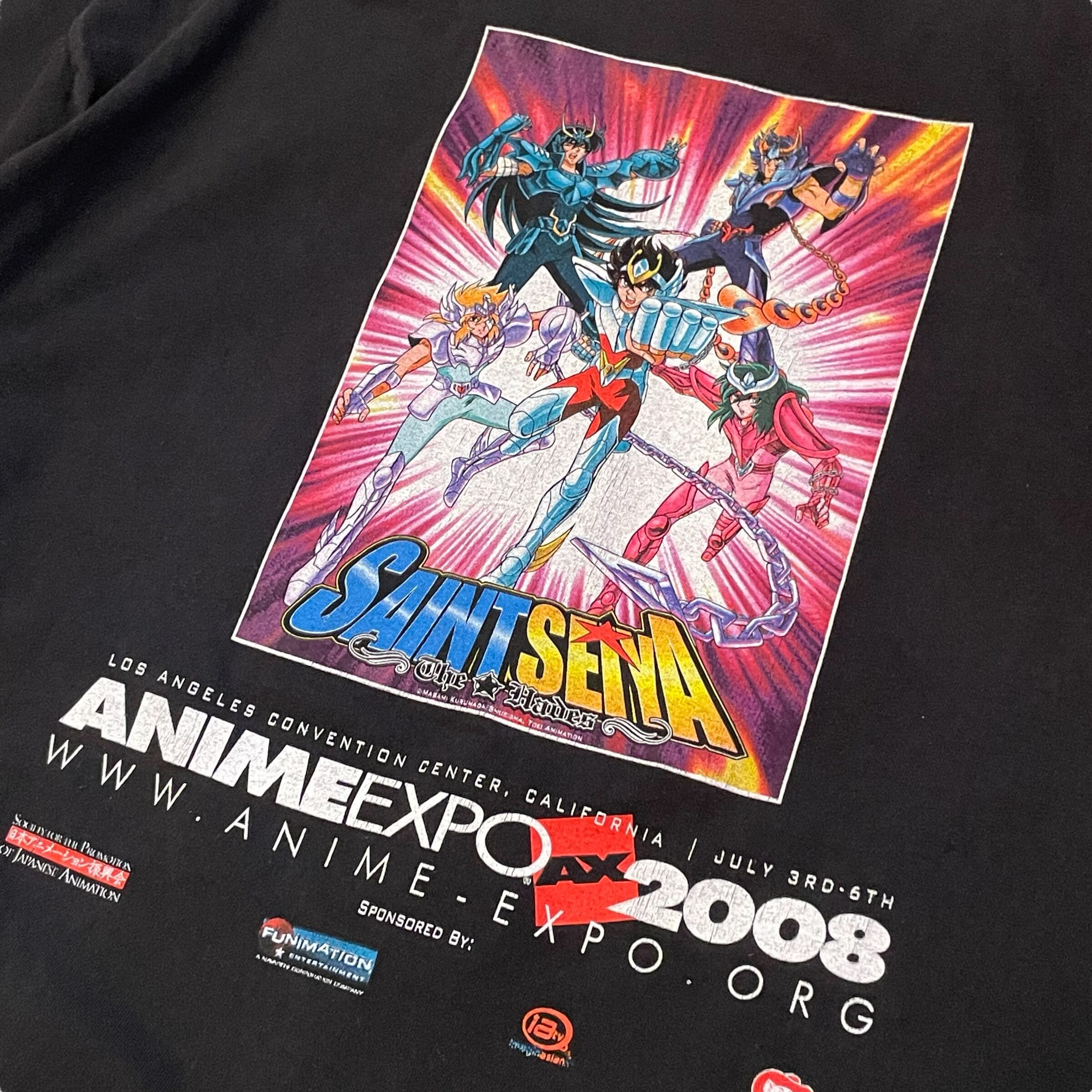 2008s ANIME EXPO STAFF “聖闘士星矢” t-shirt | What'z up