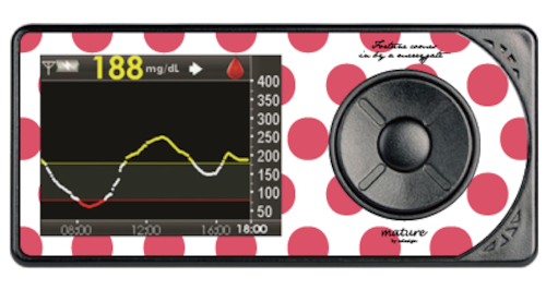 Dexcom g4 seal pink ball