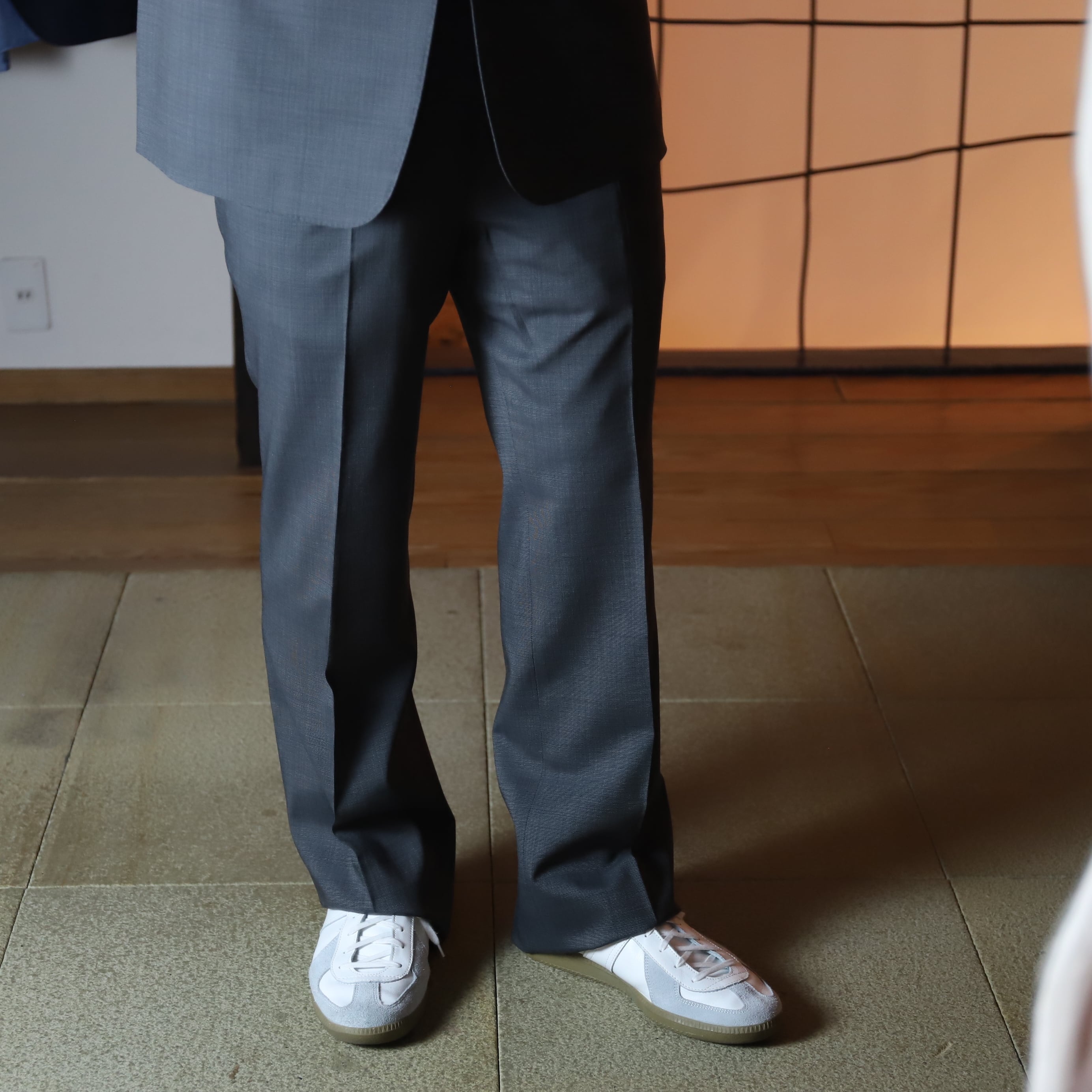 MAATEE&SONS / SET UP TROUSER 3 pinhead | TIBETAN MARKET