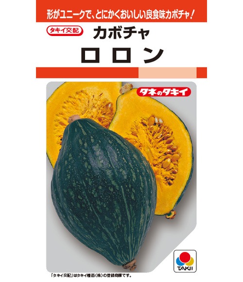 カボチャ「ロロン」（100粒） 画像