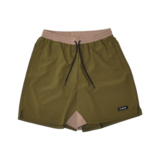 Switch cut shorts：カーキ