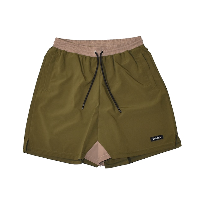 Switch cut shorts：モスグリーン