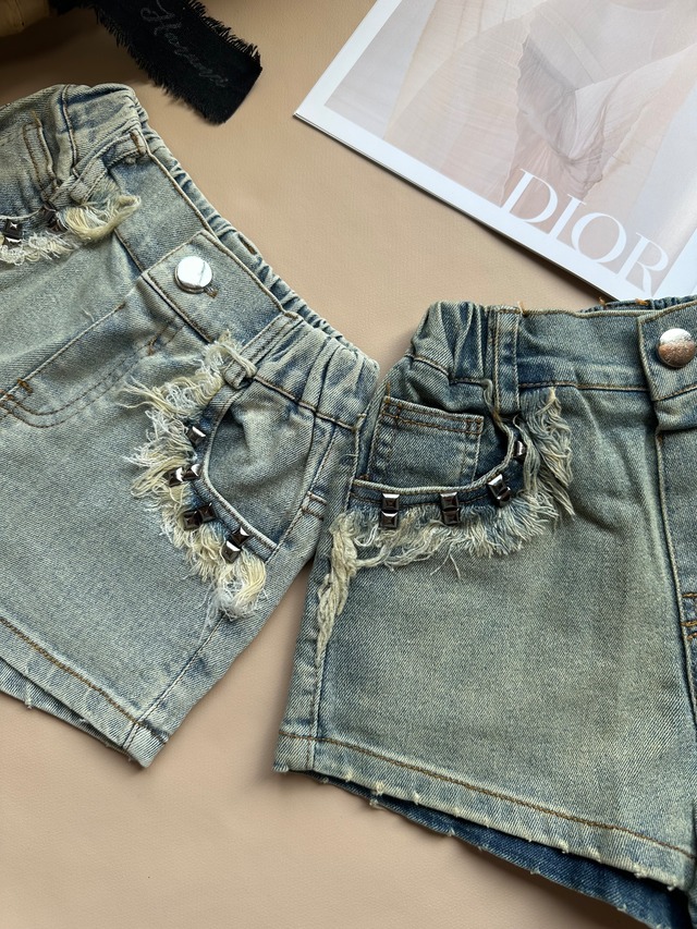 《即納》〜studs short pants〜