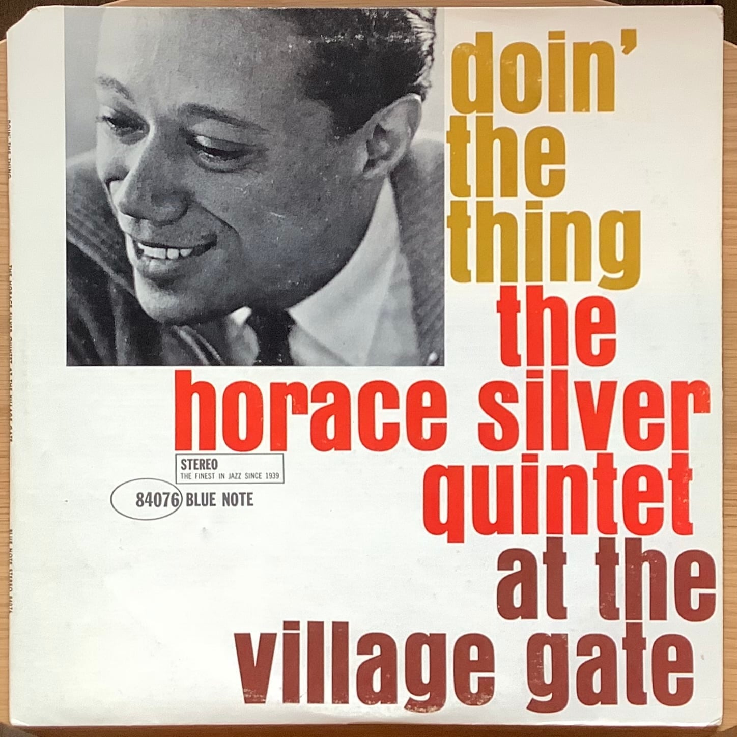 Horace Silver Doin' The Thing レコード THE HORACE SILVER QUINTET / DOIN' THE THING | Plastic Soul Records
