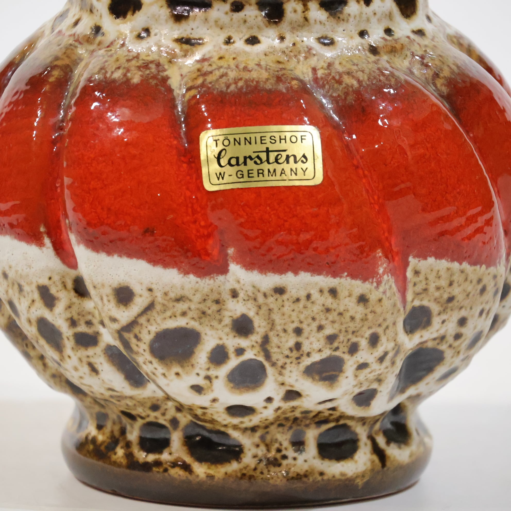 Carstens-- 13.2cm | Fat Lava & German Art Pottery
